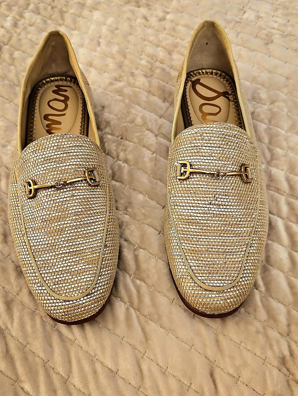 Nwt Sam Edelman Loraine Bit Loafer Bit Loafers in Gold US 10 M